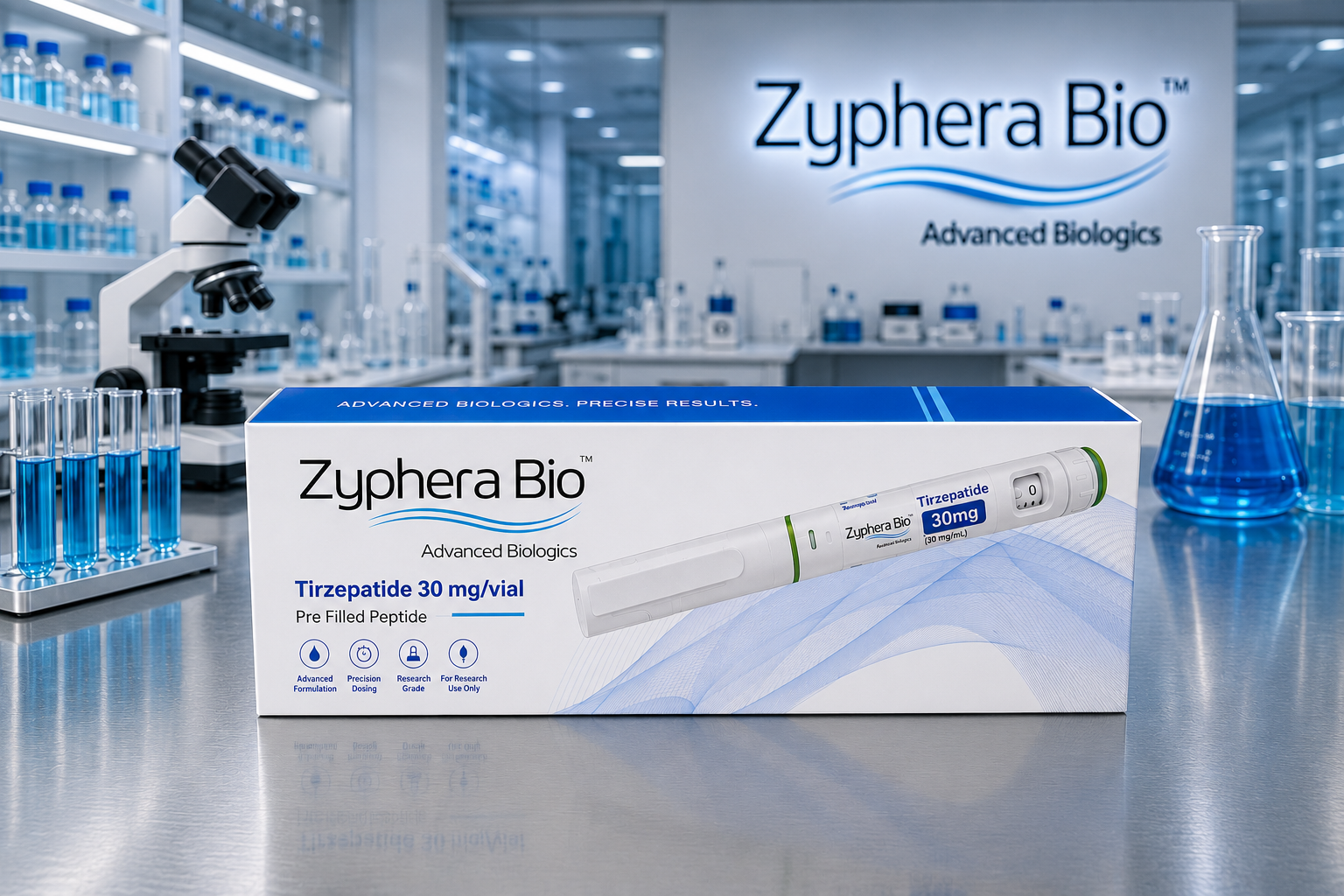 Zyphera Bio Ultra 30mg Tirzepatide Pre Filled Pen