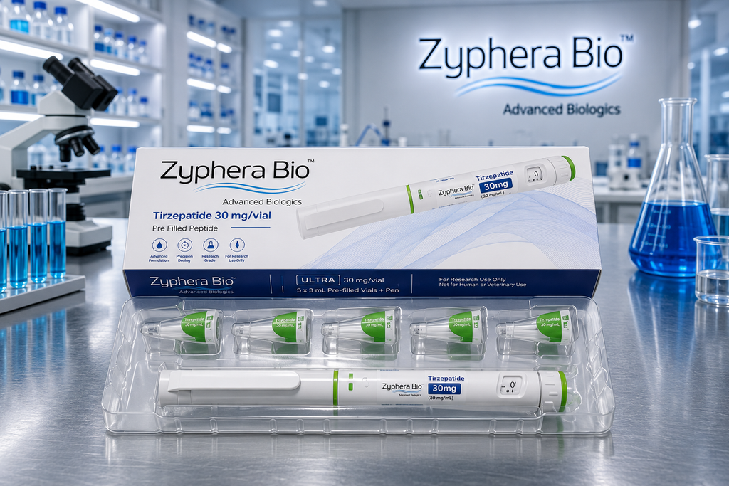 Zyphera Bio Ultra 30mg Tirzepatide Pre Filled Pen